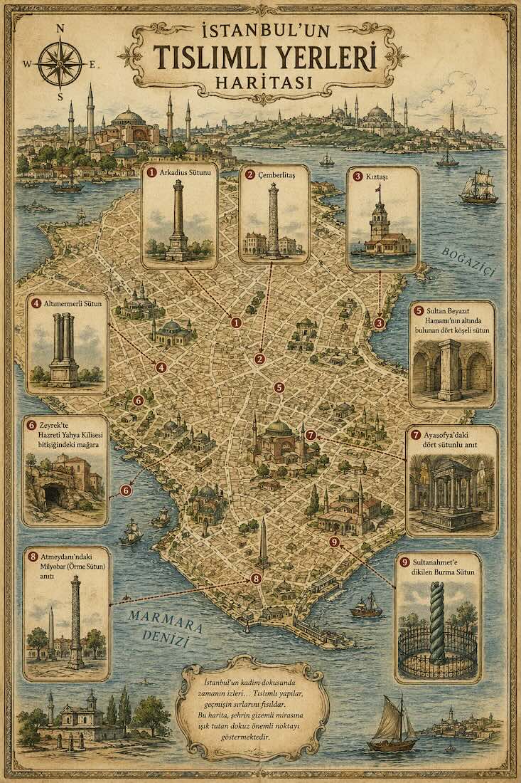 İstanbul'un Tılsımlı Yerleri