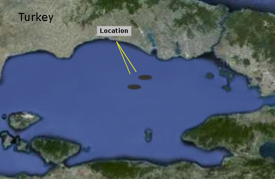 kumburgaz ufo haritadaki yeri